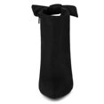 thumbnail image 3 of Unique Bargains Women's Pointed Toe Heel Side Ankle Stiletto Boots, 3 of 7