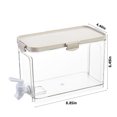 thumbnail image 3 of Kitchen Organizers and Storage 3.9L Household Refrigerator With Faucet L Cold Water Kettle, Lemon Fruit Cold Beverage Tea Bucket Large Capacity Cold Water Kettle,A Good Helper In The Kitchen,, 3 of 9