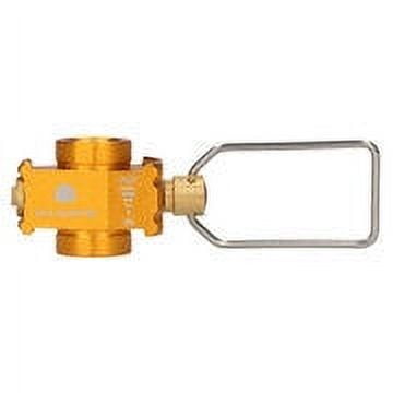 Gas Saver Plus Gas Convertor Shifter Refill Gas Tank Conversion Adapter Gas Adaptor Valve for Camping Hiking Fishing