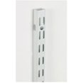 thumbnail image 1 of 280000 12 in. Heavy Duty Wall Standard Shelf Track, White, 1 of 1