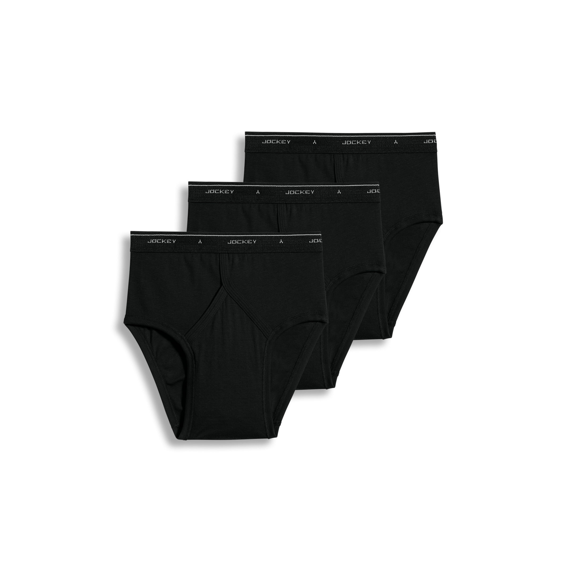 Jockey Slip Taille Basse pour Hommes en Coton 100 % Classic - Lot de 3