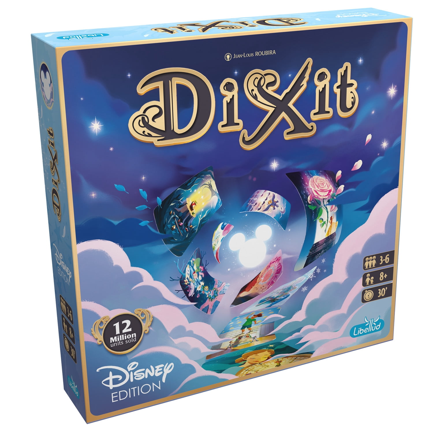 Asmodee - Dixit: Disney Edition - Board Game for Adults & Children from 8 Years - Dreamlike Card Game - Communication by Image - 3 to 6 Players - 30 Min - English Version - Libellud