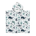 thumbnail image 3 of Kids Beach Hooded Beach Changing Towel Swimming Wearable, 3 of 3