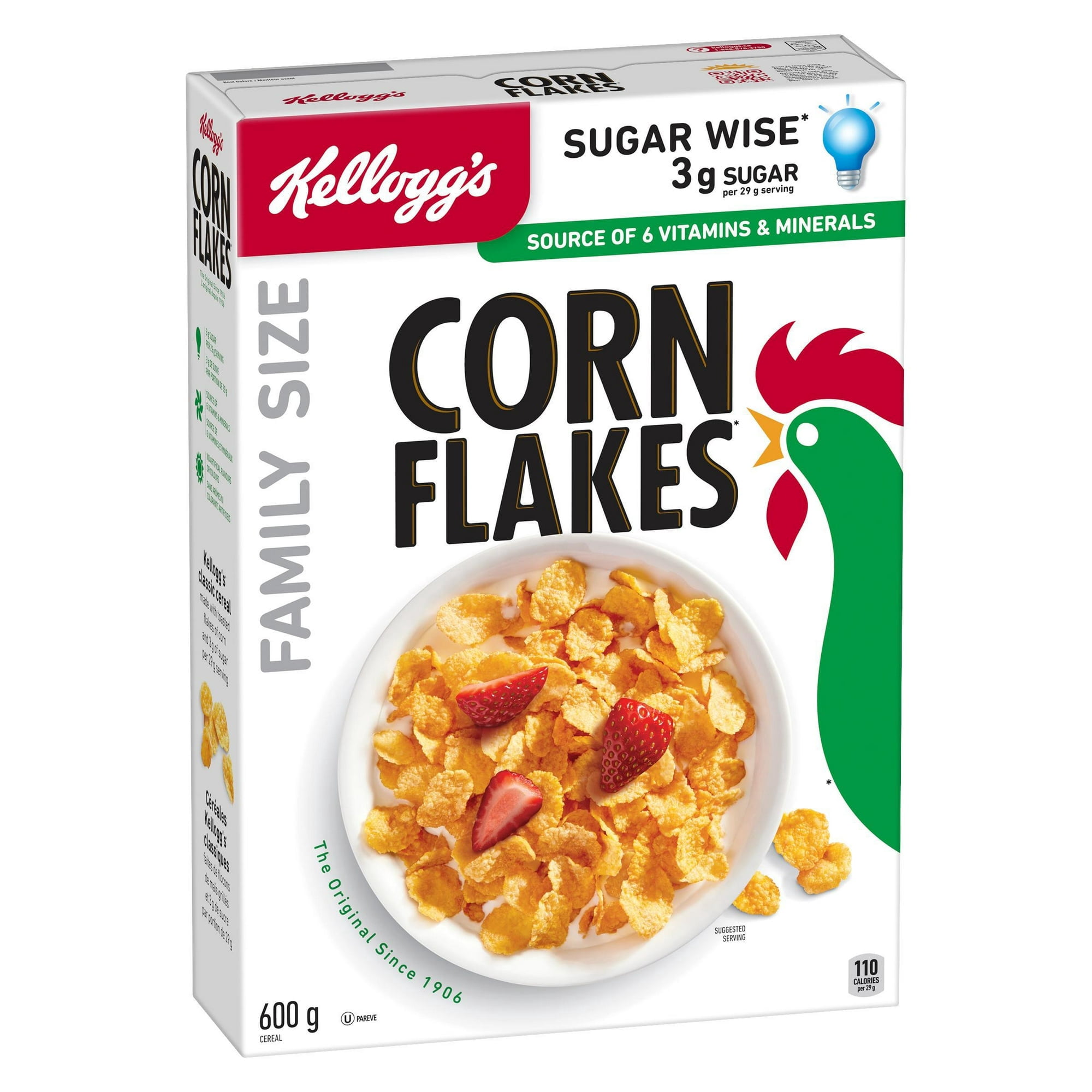 Céréales Kellogg's Corn Flakes 600 g