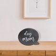 thumbnail image 3 of Message De Bulle De Discours En Bois, 3 of 3