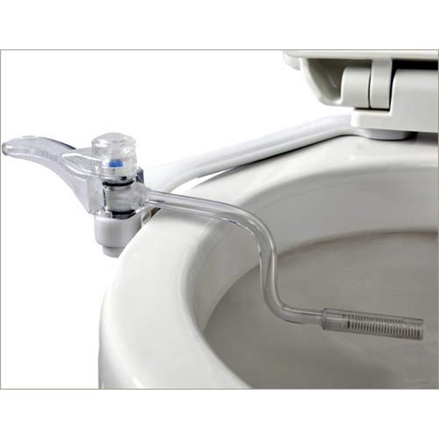 Biffy Bidet Universal: 8-STREAM NOZZLE SPRAY, Good Water Volume, Gentle, Highly Adjustable, Multi-Level Spray with Large Coverage Area, Wide Range of Controllable Positions and Water Pressure