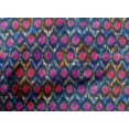 thumbnail image 4 of oneOone Cotton Poplin Fabric Chevron Ikat Decor Fabric Printed BTY 56 Inch Wide, 4 of 4