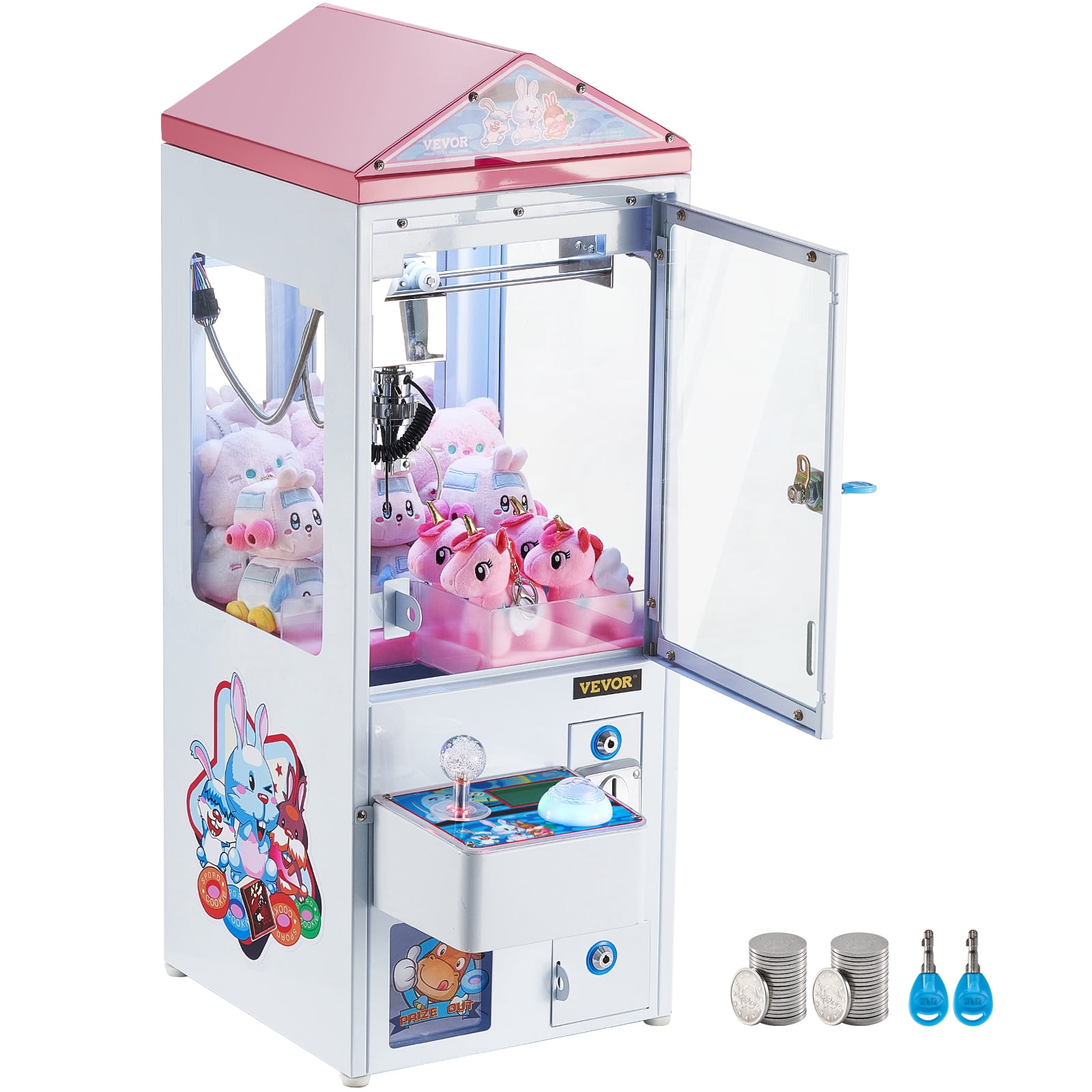 VEVOR Claw Crane Machine Mini Candy Prize Grabber Catcher Arcade
