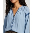 thumbnail image 4 of Devoted, Front Embroidered Tencel Shirt, Sizes XS-XL, 4 of 4