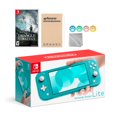 thumbnail image 1 of Nintendo Switch Lite Turquoise avec Triangle Strategy et Accessoires Mytrix NS Jeu Disque Ensemble Meilleur Cadeau de Vacances, 1 of 5