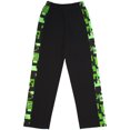thumbnail image 3 of Minecraft Boys Green Short Sleeve Long Leg Pyjama Set, 3 of 7