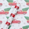 thumbnail image 3 of Holiday Time Red and Green Reversible Christmas Wrapping Paper, 3 Roll, 100 Sq ft, 3 of 8