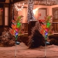 thumbnail image 4 of TIMIFIS Simulation Ground Pine and Cypress Trees Lights Solar Christmas Decorative Lights LED Outdoor Garden Lights Simulation Christmas Tree Garden Meadow Lights Scenery Ground Lights, 4 of 6