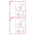 thumbnail image 4 of kurtrusly Necklace Earring Bracelet Ring Set Must-have For Any Fashion-conscious Girl 2Set, 4 of 5