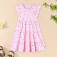 thumbnail image 5 of Teen Girls Spring Dresses A-Line Girl Dress Ruffle Sleeve Pink Dress Girls Fancy Dress, 5 of 5