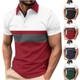 thumbnail image 1 of Sentmoon Hauts de Sortie pour Hommes Surdimensionnés Col Rabattu Manches Courtes Vêtements Respirants Mode avec Imprimé Blouses Tendance pour Randonnée & Camping S, 1 of 6