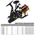 thumbnail image 4 of Metal Spinning Reel 13 + 1BB Fishing Reel Strong Drag ,Rigid Aluminum Skeletal Frame, 4 of 7