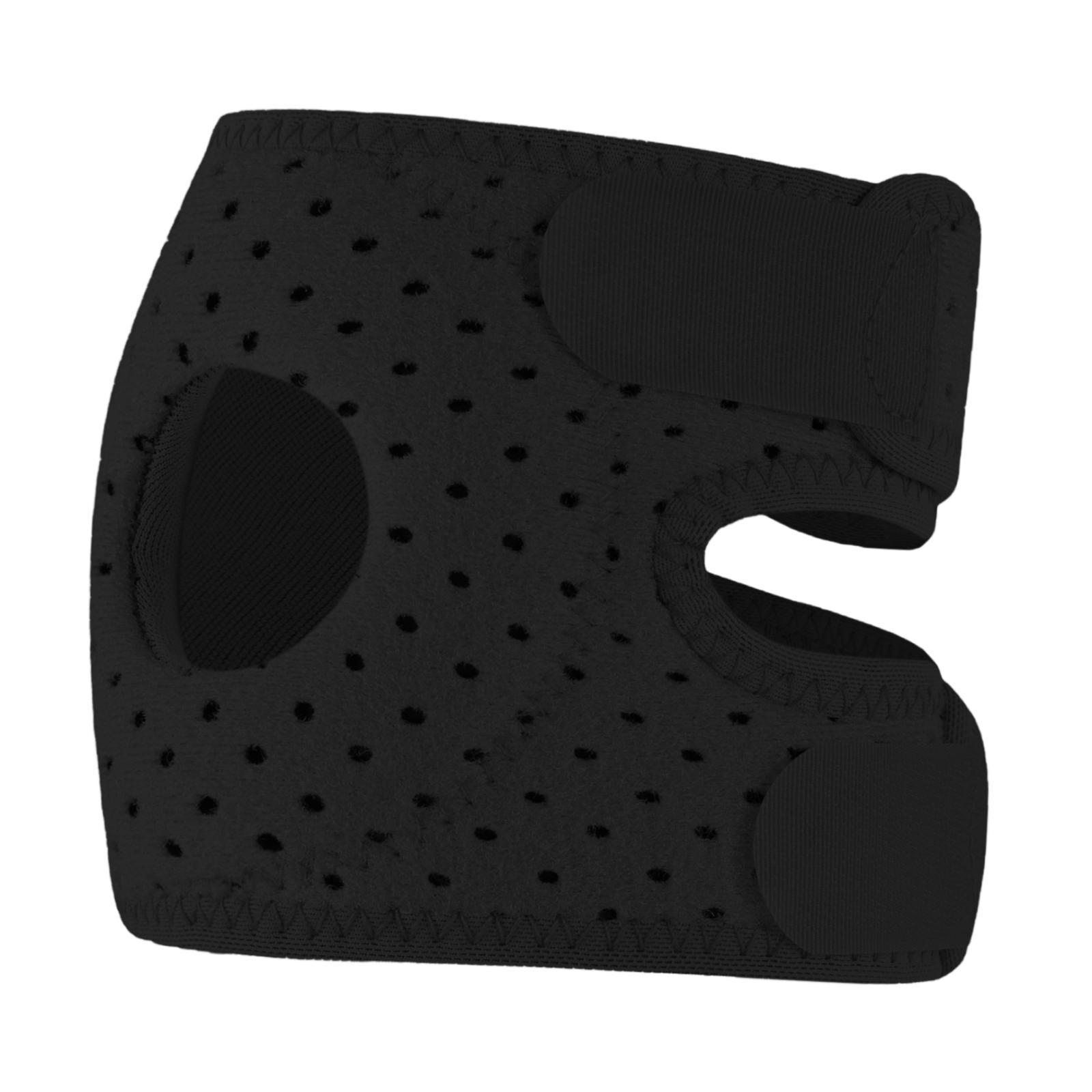 Lipstore Orthèse de Coude Respirante Équipement de Protection Coussinet de Coude pour Cyclisme Plein Air Noir