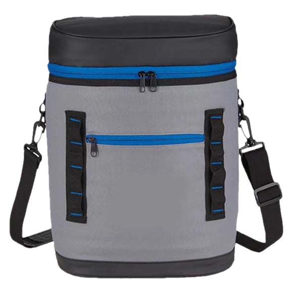 Elodie Outdoor Picnic Cooler Bag Durability Reusable 20L for Picnic Outdoors Travel Blue