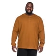 thumbnail image 1 of George Big Men's Long-Sleeve Henley T-Shirt, 1 of 6