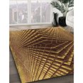 thumbnail image 3 of Ahgly Company Machine Washable Indoor Rectangle Transitional Orange Gold Area Rugs, 2' x 3', 3 of 7