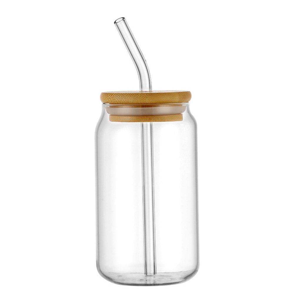 Bouteille d'Eau en Verre Grande Capacité Bouteille d'Eau pour Infusion à Froid Thé Café Glacé