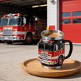 thumbnail image 4 of Fire Rescue Mug – for The Bravest Among Us, Handcrafted Fire Rescue Car Coffee Mug, Ultimate Fires Rescues Mug, Kitchen and Desktop Decoration, Unique Gift Fireman, 4 of 6
