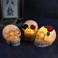 thumbnail image 2 of Bangus Halloween Luminous Resin Skull Halloween Dress Up Props, 2 of 5