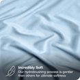 thumbnail image 2 of Bare Home 2-Pack Fitted Sheets - Premium 1800 Collection - Ultra-soft - Deep Pocket - Twin XL, Light Blue, 2 of 7