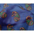 thumbnail image 4 of oneOone Silk Tabby Fabric Paisley Block Printed Fabric 1 Yard 42 Inch Wide, 4 of 4