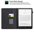thumbnail image 2 of GSFY Case for All-new 7" Kindle Paperwhite 12th Gen & Kindle Colorsoft Signature Edition 2024 Release, Smart Premium PU Leather Wallet Stand Protective Cover Auto Sleep Wake, Black, 2 of 7