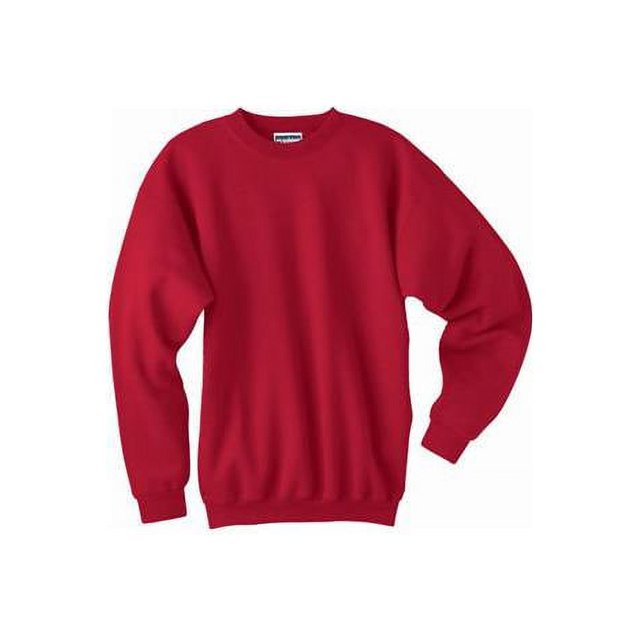 Molleton de Coton Ultimate, Molleton Ras du Cou 10 oz (Lot de 1) Taille : Petit Couleur : Rouge Foncé