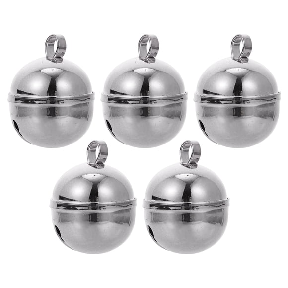 Shisuyan Anniversary Copper Bells Silver 5Pcs 0.8x0.8x1In