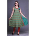 thumbnail image 2 of Bimba Angrakha Kurtas For Women Printed Sleeveless IndianKurtiSummer Wear Tunic, 2 of 6