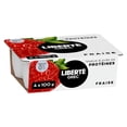 thumbnail image 2 of Liberte Grec 0 % Yogourt, Fraise, Riche en Protéines et Probiotiques, 4x100g, 2 of 7