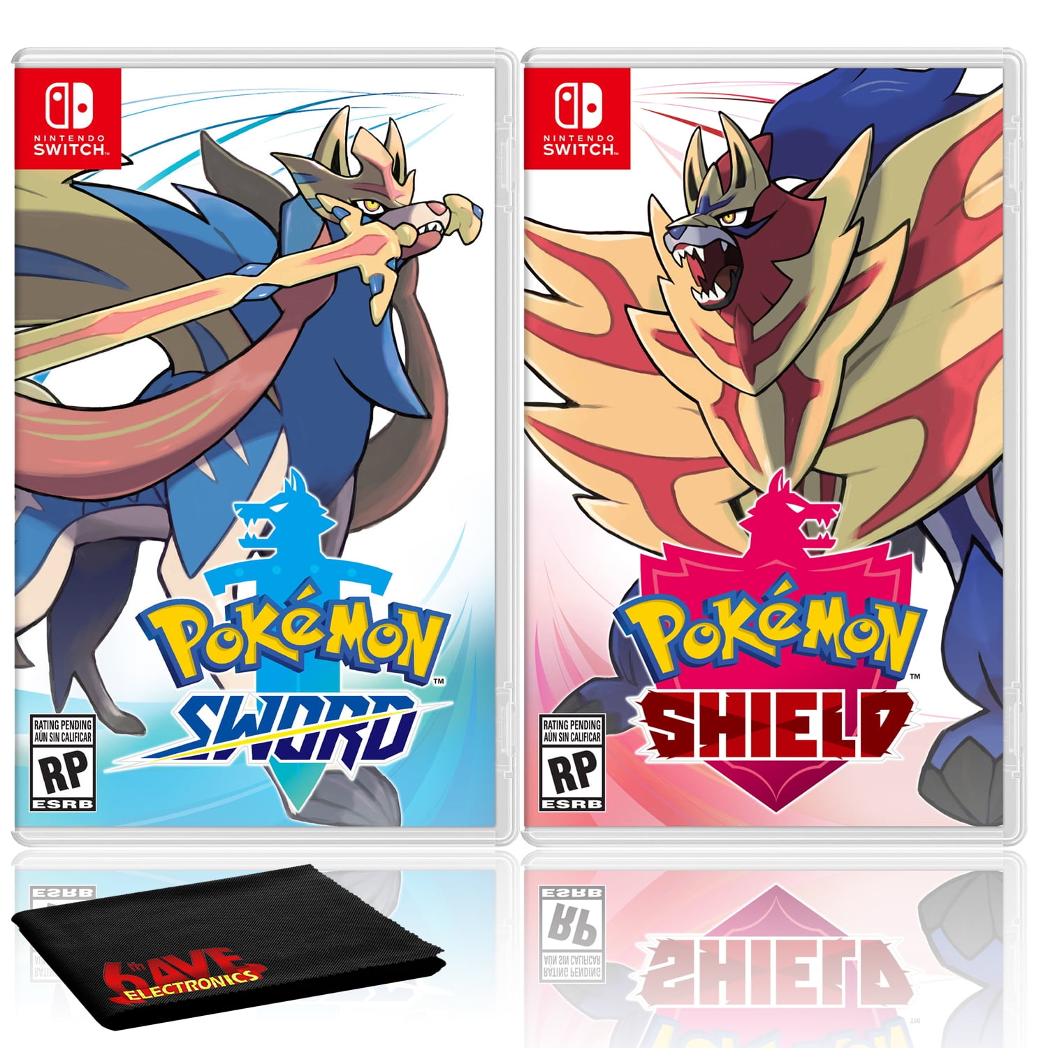 Pokemon Sword + Pokemon Shield - 2 Game Bundle - Nintendo Switch