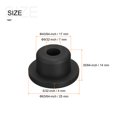thumbnail image 2 of Unique Bargains Rubber Grommet Mount Dia 43/64' (17mm) Round T Type for Wire Protection 4 Pack, 2 of 5