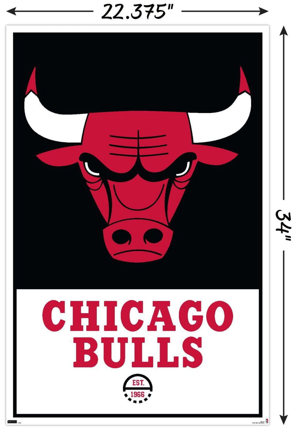 NBA Chicago Bulls - Logo 21 Wall Poster