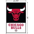 thumbnail image 2 of NBA Chicago Bulls - Logo 21 Wall Poster, 22.375" x 34" Framed, 2 of 4