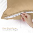 thumbnail image 2 of Unique Bargains Satin Pillowcase Zippered Silky Sateen, 2 of 9