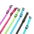thumbnail image 3 of Safety Reflective Pet Collar with Nylon Webbing Breakaway Bell Adjustable Animal Nylon Webbing Breakaway Necklace,Blue, 3 of 9