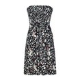 thumbnail image 4 of Pompotops Robe Sans Bretelles à Bande Élastique Style Bohème pour Femme Robes Robe Sans Manches à Imprimé Floral, 4 of 8