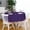 Purple, variant on 48-Inch Round Polyester Tablecloth for Dining Room, Wrinkle-Resistant Fabric Cover for Home Kitchen Parties
