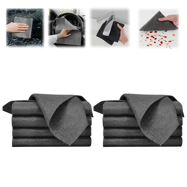 Ggdda Thickened Cleaning Cloth 2024 New Microfiber Glass Cleaning Cloths All Purpose Microfiber Towels For Cleaning Windows Kitchens Glass (Clearance)