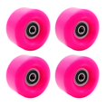 thumbnail image 3 of fastboy Roue de Patin en Ligne en PU Haute Performance Résistante à l'Usure 58mm 82A Remplacement Rosé 58x58x32mm 1Ensemble, 3 of 6
