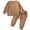 Brown, variant on Ymyiu New Born Clothes Baby Girl Casual Baby Girl 2-Piece Outfit Set: Soft Infant Top + Comfy Toddler Pant (Pink,18-24 Months)