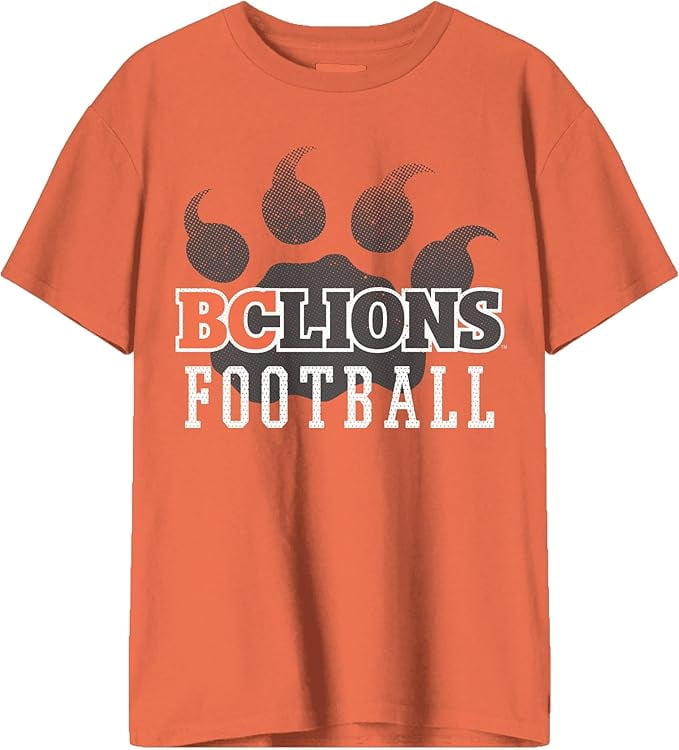 CFL British Columbia Lions Lion Imprimé Orange T-Shirt 2X-Grand
