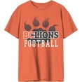 thumbnail image 1 of CFL British Columbia Lions Lion Print Orange 2X-Large T-Shirt, 1 of 3