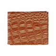 thumbnail image 1 of CTM® Portefeuille à Deux Volets à Imprimé Alligator (Hommes), 1 of 3