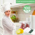 thumbnail image 2 of O2frepak 100 Pint Size 6" x 10"Vacuum Sealer Bags for Food,BPA Free and Puncture Prevention Vacuum Seal Food Bags,Great for Sous Vide Vaccume Sealer PreCut Bag, 2 of 7